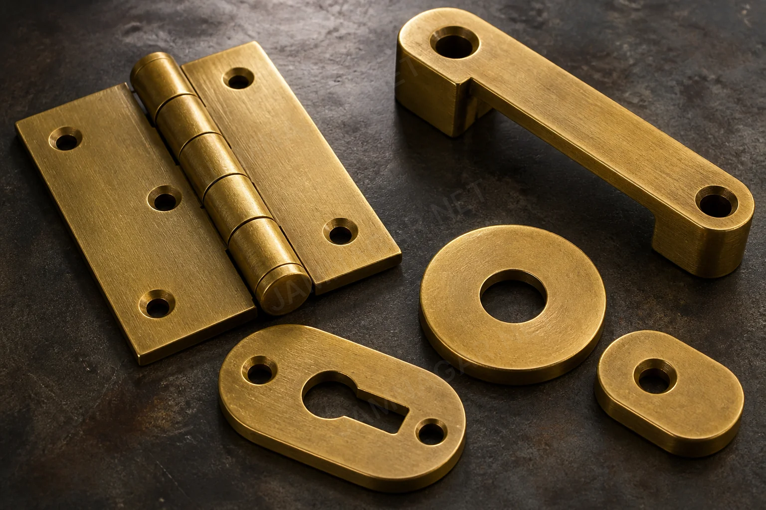 Brass door hardware components for OEM and builder programmes
