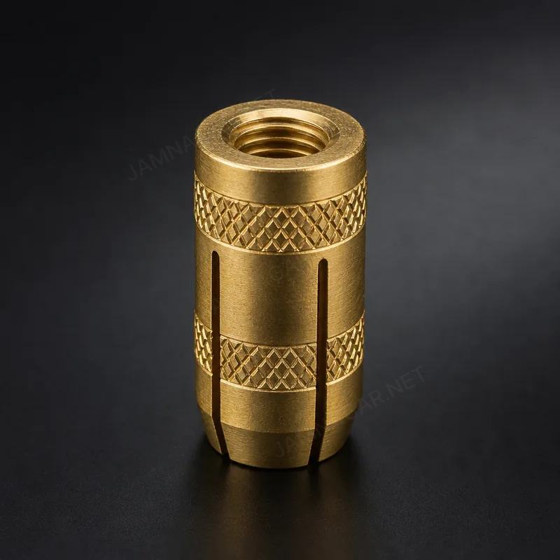 Brass Round Stud Anchor — view 1