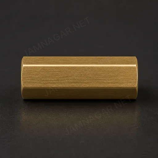 Brass Female Bush (Long) — view 2