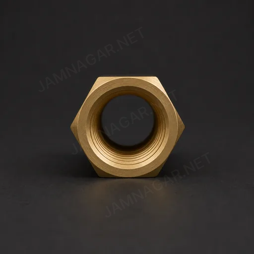 Brass Female Bush (Long) — view 3