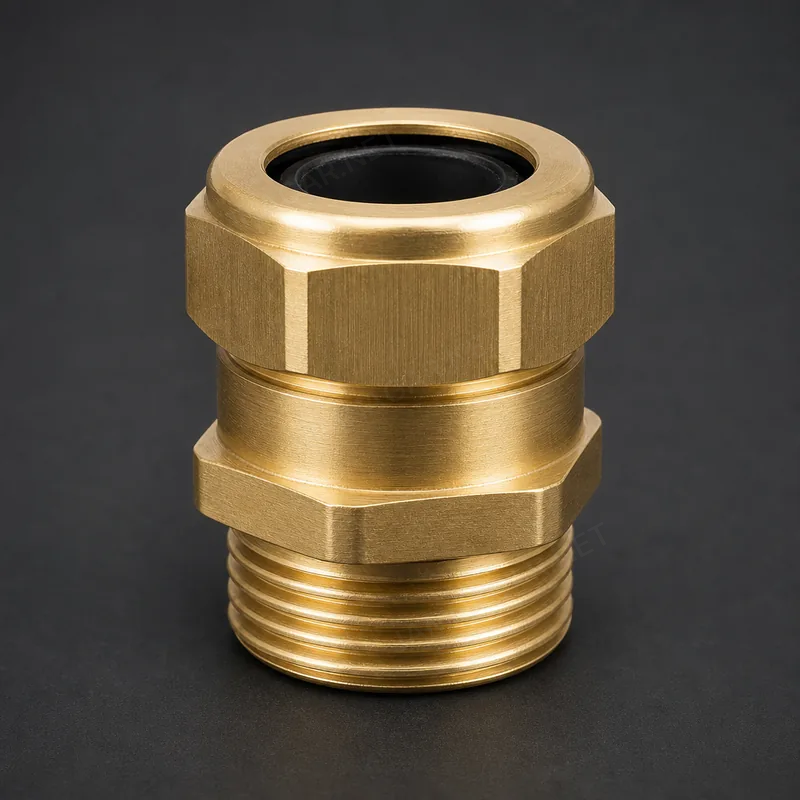 Brass PG Cable Gland — view 1