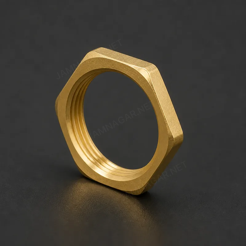 Brass Conduit Locknut — view 1