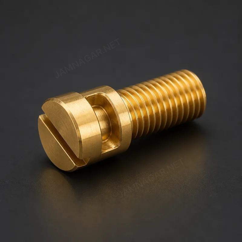 Brass MCB Part — view 1