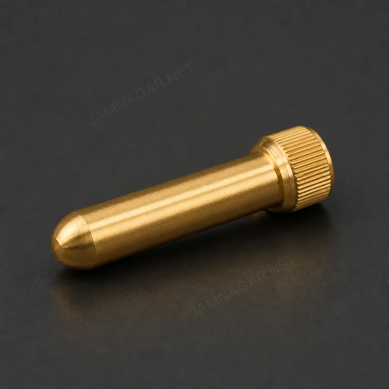 Brass Plug Pin (16 Amp) — view 1