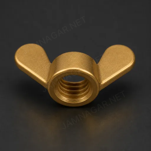 Brass Wing Nut — view 3
