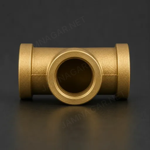 Brass Forged Tee Blank — view 3