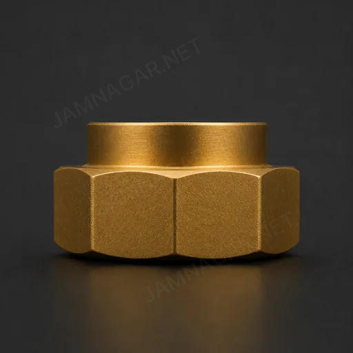 Brass Forged Union Body — view 2