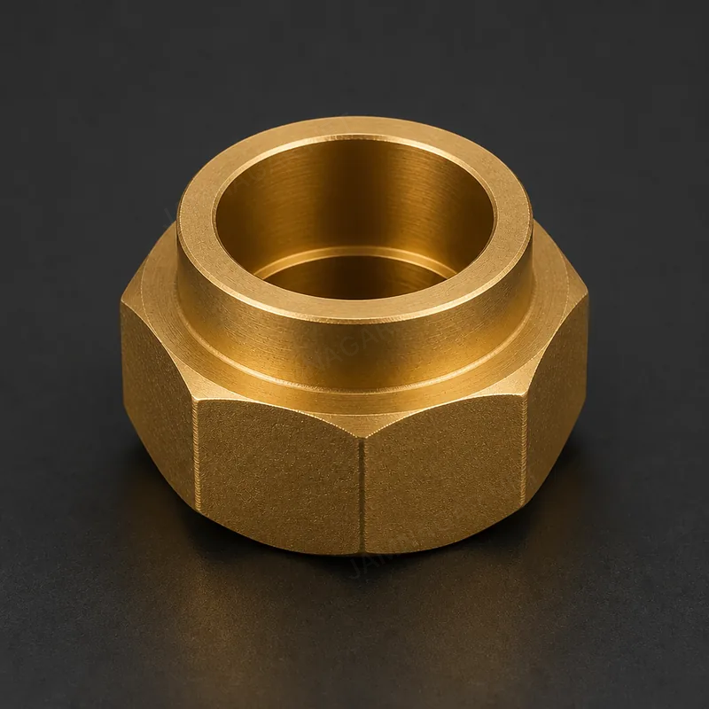 Brass Forged Union Body — view 1