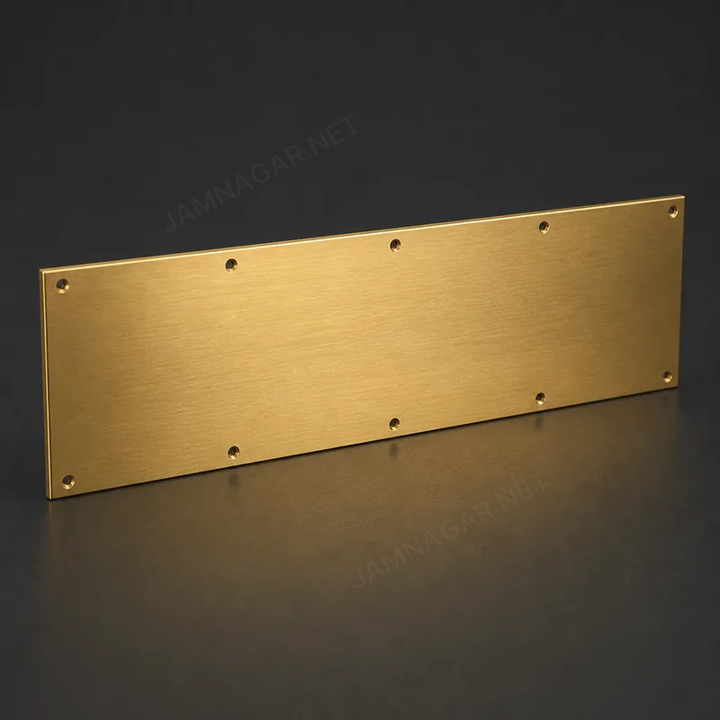 Brass Kick Plate — view 1