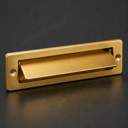 Brass Letter Slot Plate — view 3
