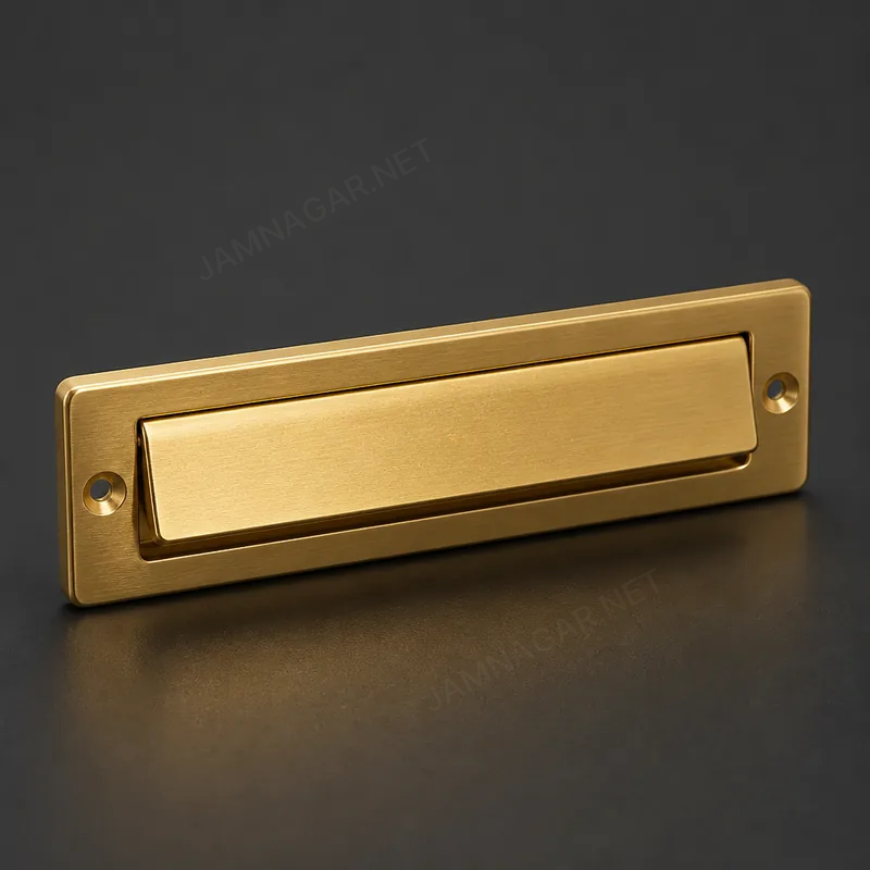 Brass Letter Slot Plate — view 1