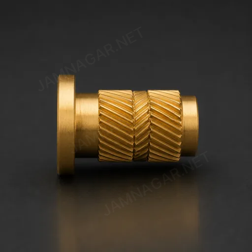 Brass Flanged Insert — view 2