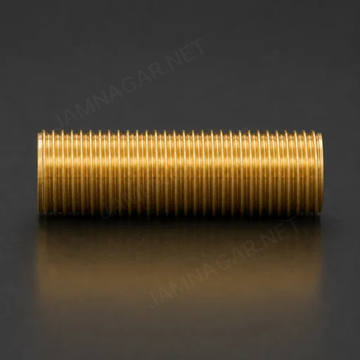Brass Lamp Nipple — view 2
