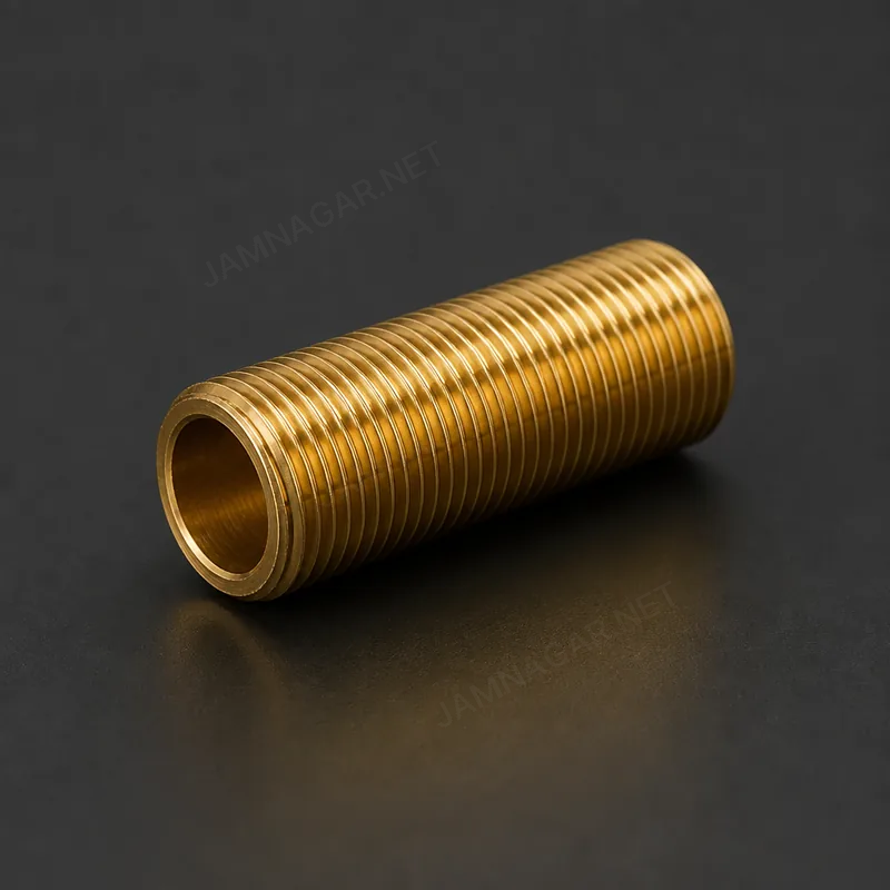 Brass Lamp Nipple — view 1