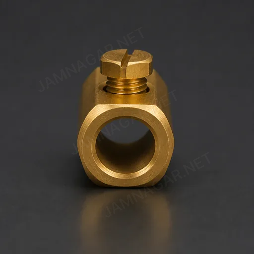 Brass Earth Connector — view 3