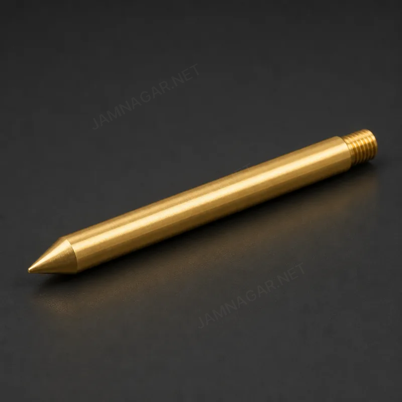 Brass Earth Rod — view 1