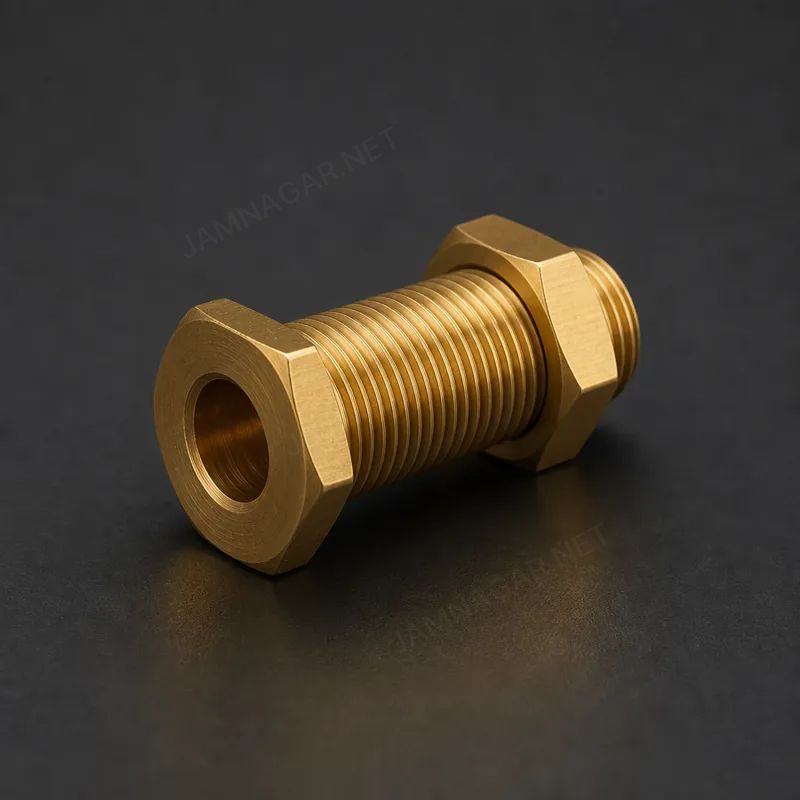 Brass Tank Connector — view 1