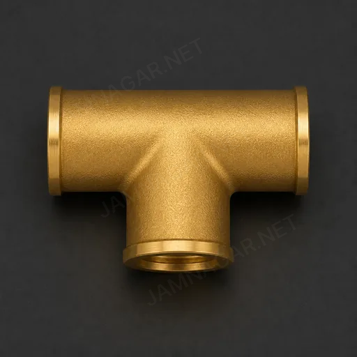 Brass Tee — view 3