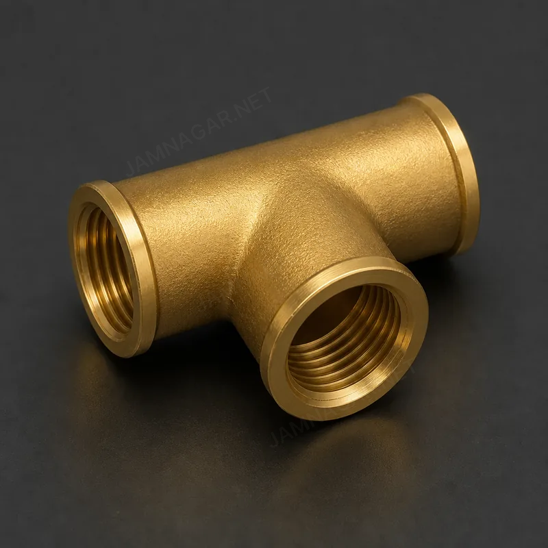Brass Tee — view 1