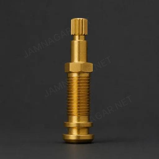 Brass Tap Spindle (Rising) — view 2