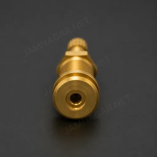 Brass Tap Spindle (Rising) — view 3