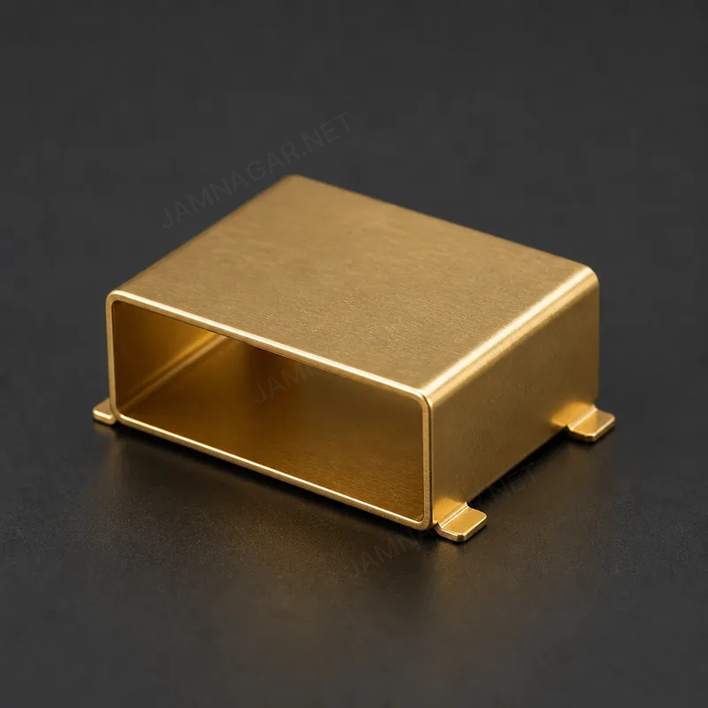 Brass EMI Shield / Can — view 1