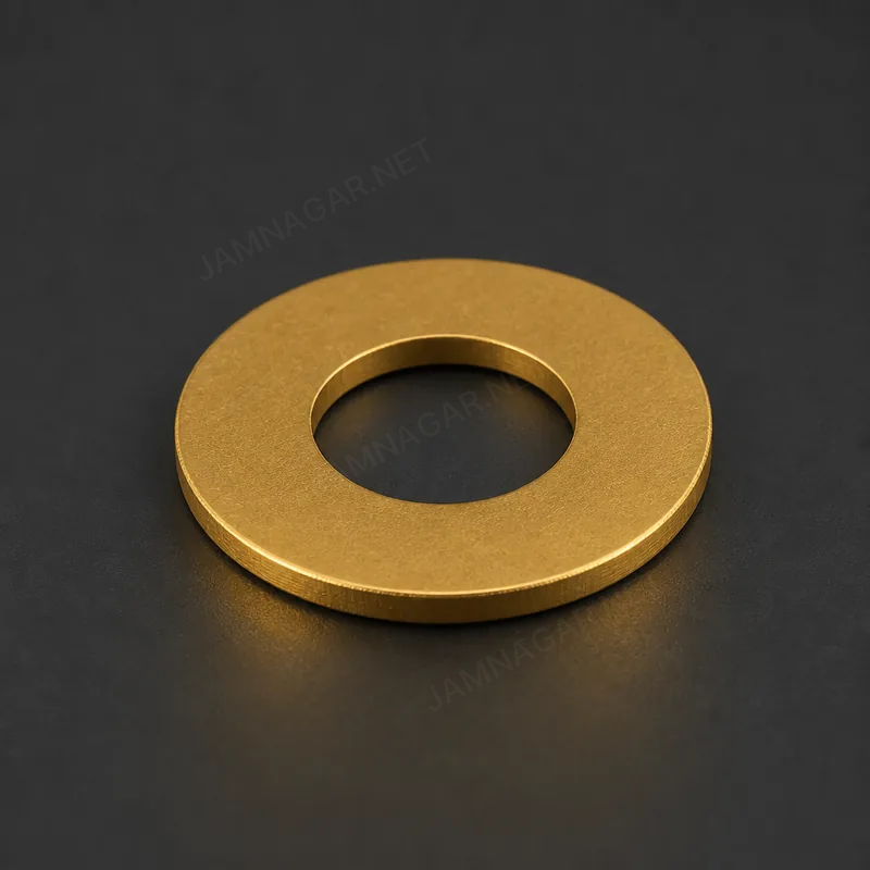 Brass Stamped Washer — view 1