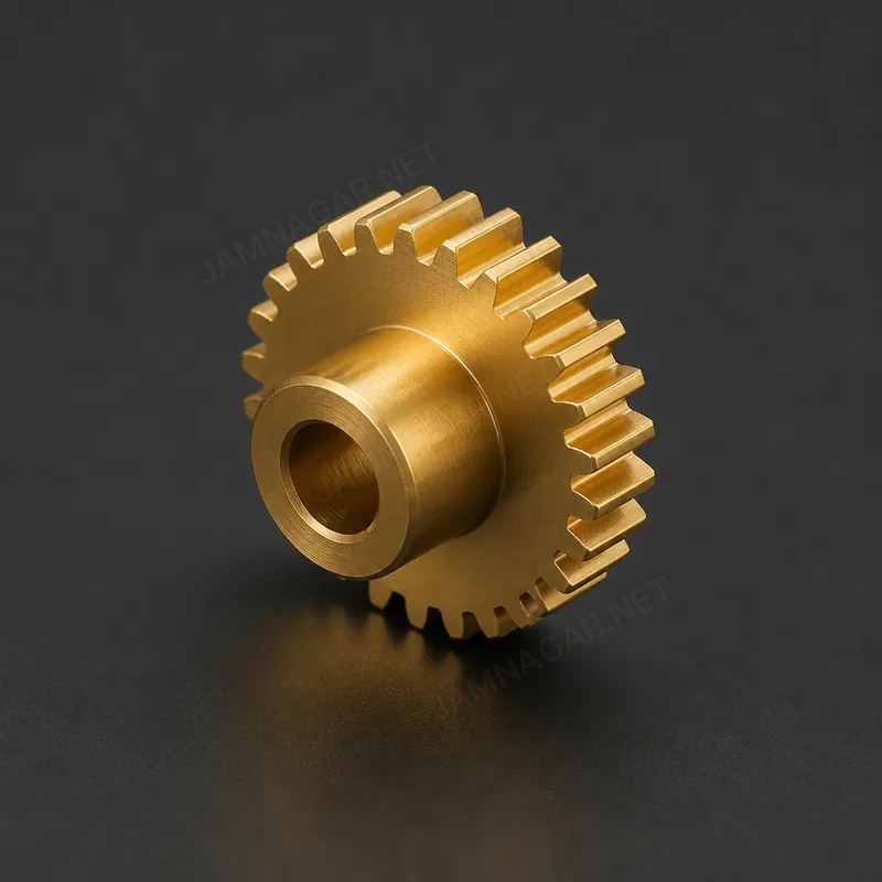 Brass Gear (Small) — view 1