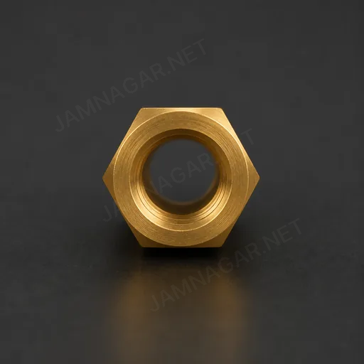 Brass Hex Body Component — view 3