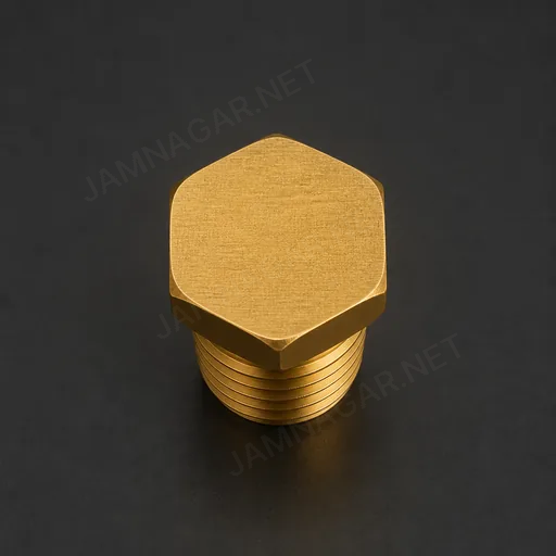 Brass Plug (Precision / NPT) — view 3