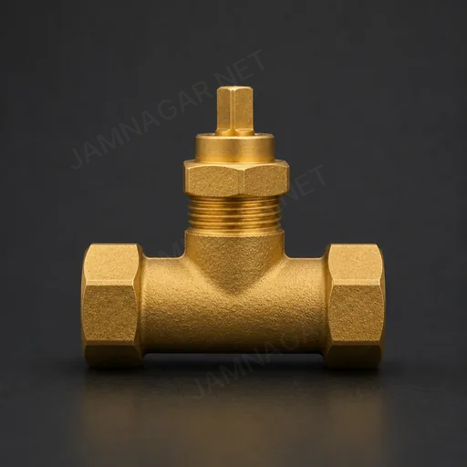 Brass Concealed Stop Valve — view 2