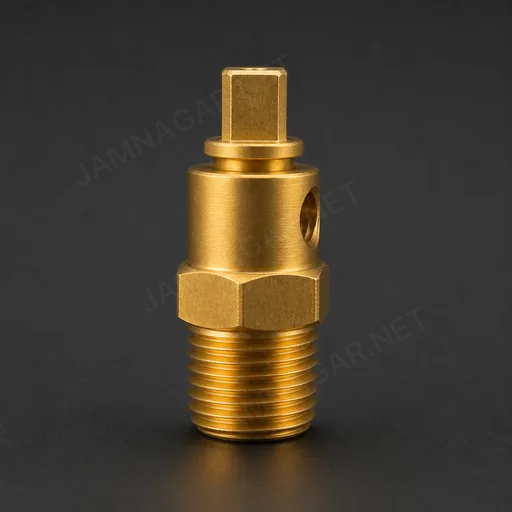 Brass Drain Cock / Petcock — view 2