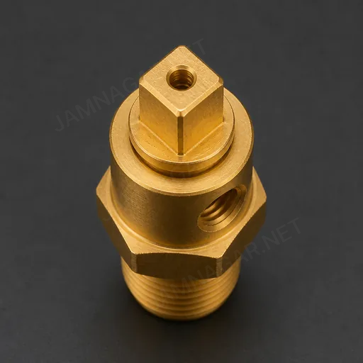 Brass Drain Cock / Petcock — view 3
