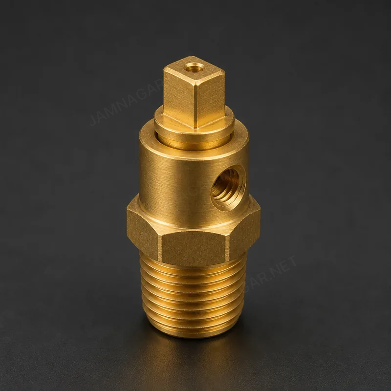 Brass Drain Cock / Petcock — view 1