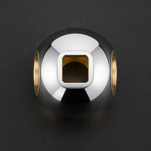 Brass Valve Ball — view 3