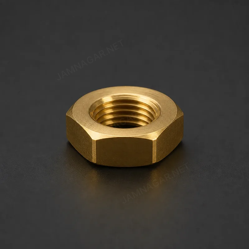 Brass Valve Handle Nut — view 1